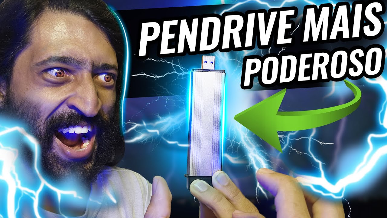 Criei o Pendrive MAIS PODEROSO do mundo!!