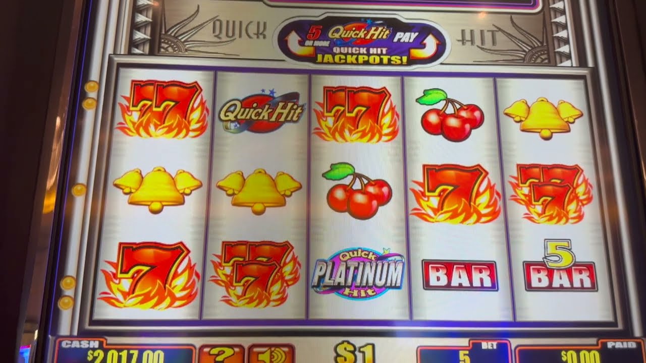Quick Hit Platinum Progressive и BONUS Games @Thebigpayback