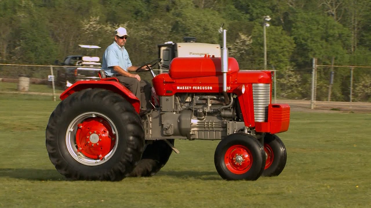 Rare 1964 Massey Super 90 Tractor - a High Crop with LP Fuel!