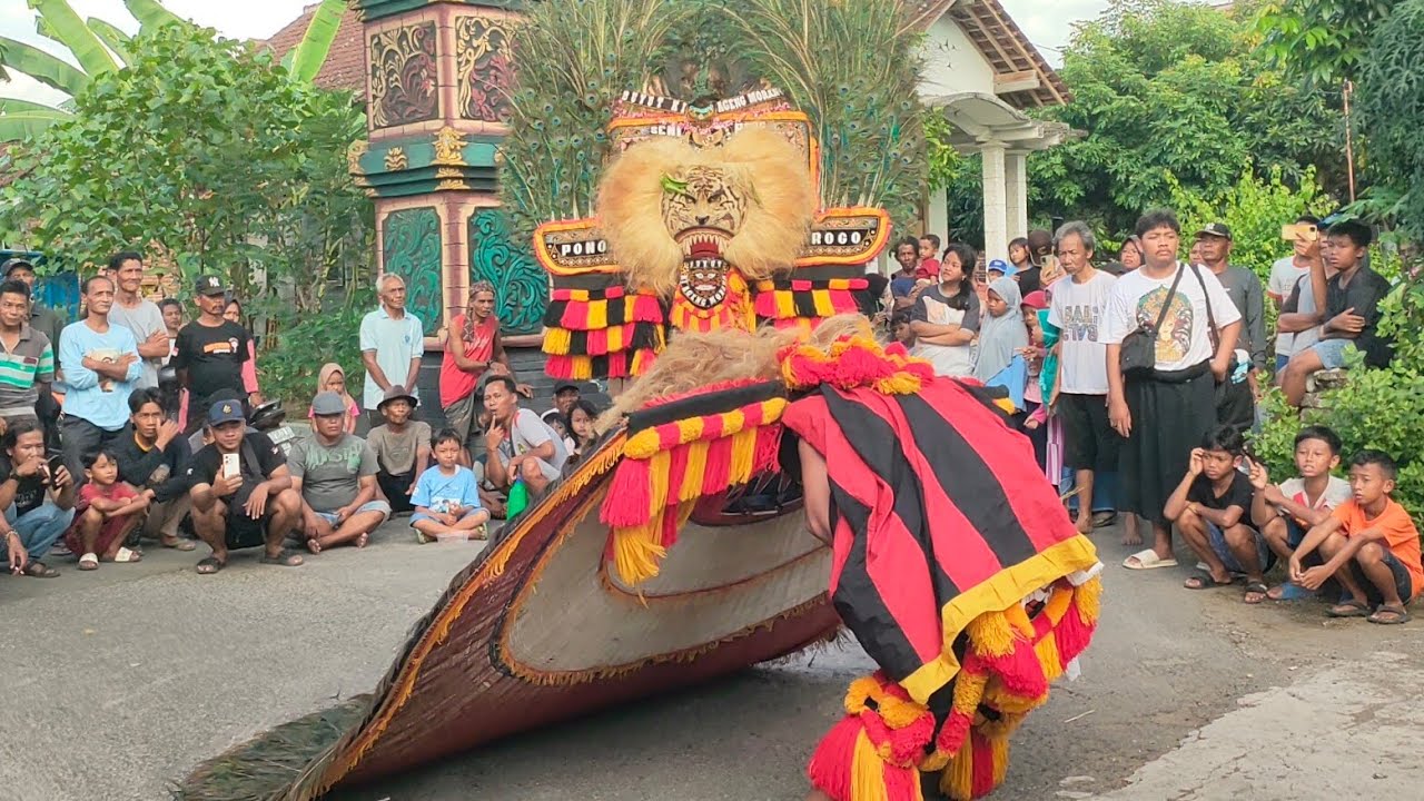 MERINDING❗PAK ALEX PEMBARONG LEGEND BARONGAN REOG PONOROGO TERBESAR GEGERKAN DESA KARANGGEBANG JETIS