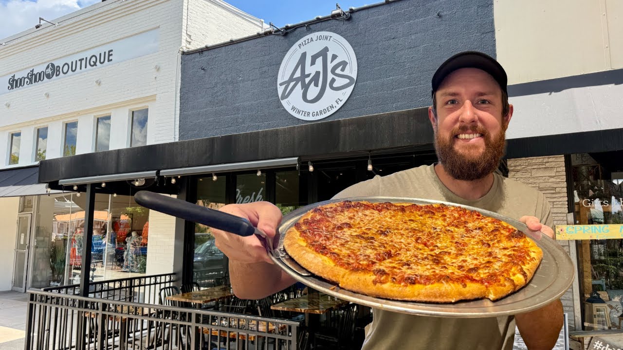 Authentic New York Pizza at AJ’s Pizza Joint | So Good!