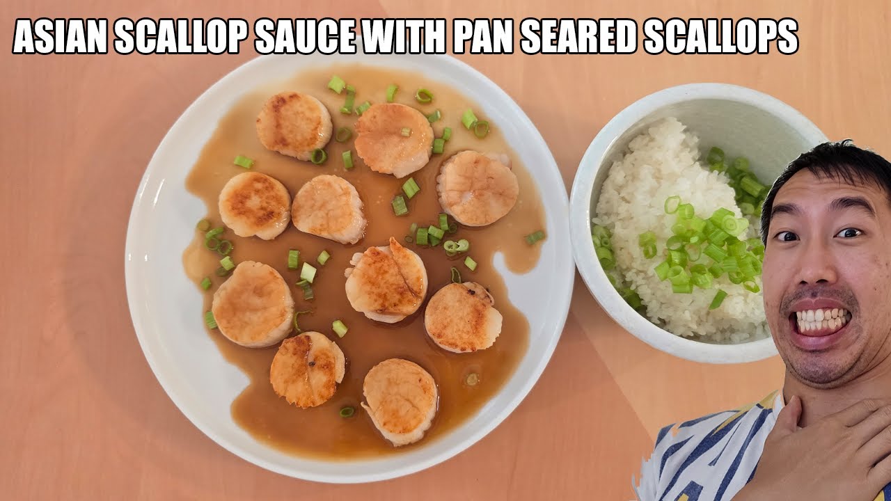 Asian Scallop Sauce with Pan Seared Scallops