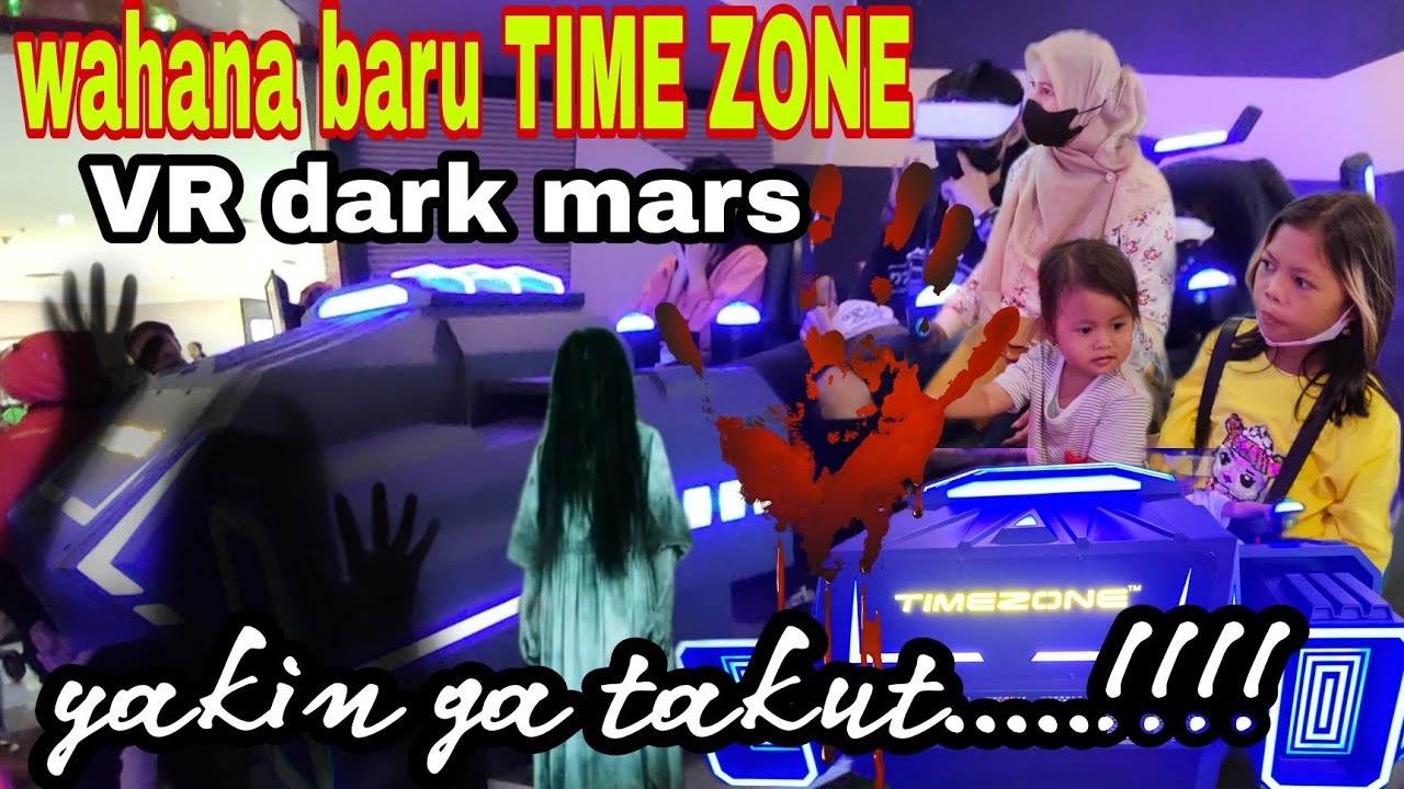 wahana baru di time zone VR DARK MARS serem banget.....!!!! mall Lippo Cikarang