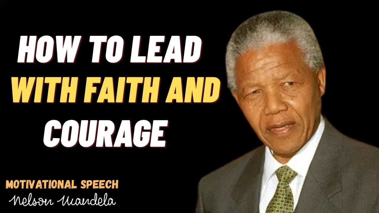 Faith, Courage, and Leadership  Joshua A Mandela Motivational Speech#JoshuaLeadership