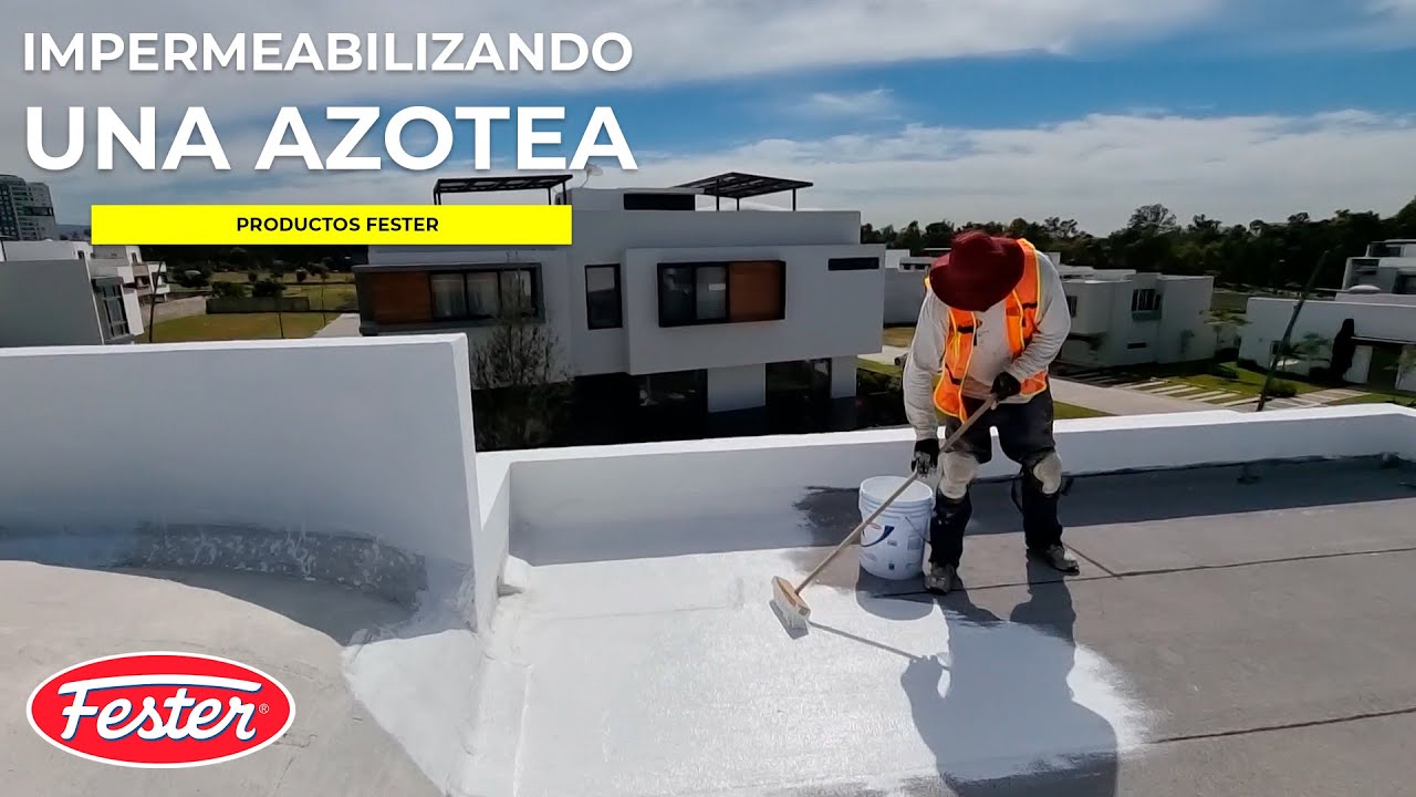 IMPERMEABILIZANDO UNA AZOTEA | @FesterMéxico-o3t