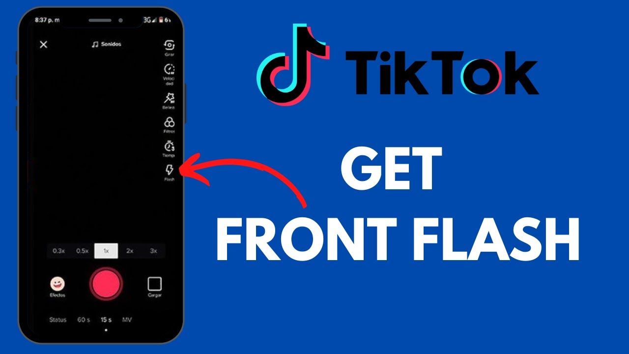 How To Get Front Flash On TikTok !! (2022)