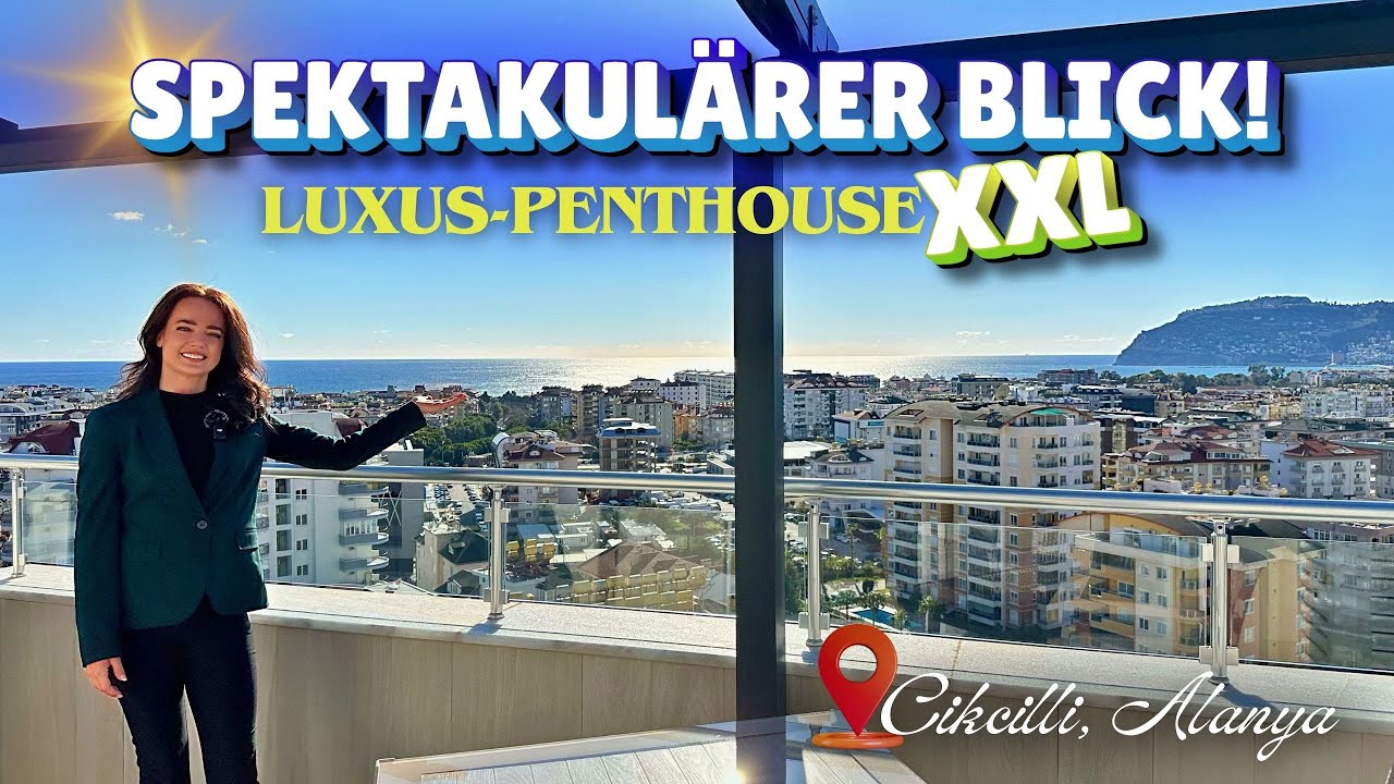 VERKAUFT! XXL DUPLEX | ATEMBERAUBENDEM PANORAMABLICK ÜBER #ALANYA/CIKCILLI #realestate #immobilien