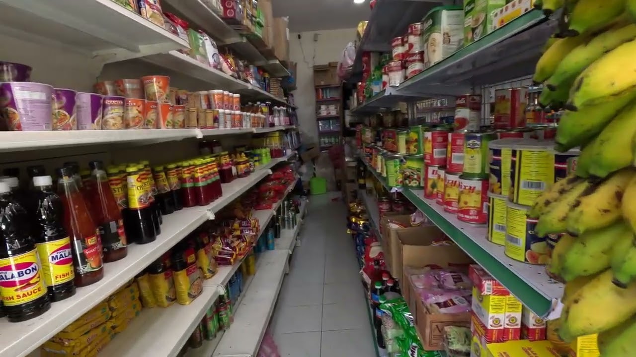 Inside Local Plus Grocery Store in Ukulhas Island Maldives 🇲🇻