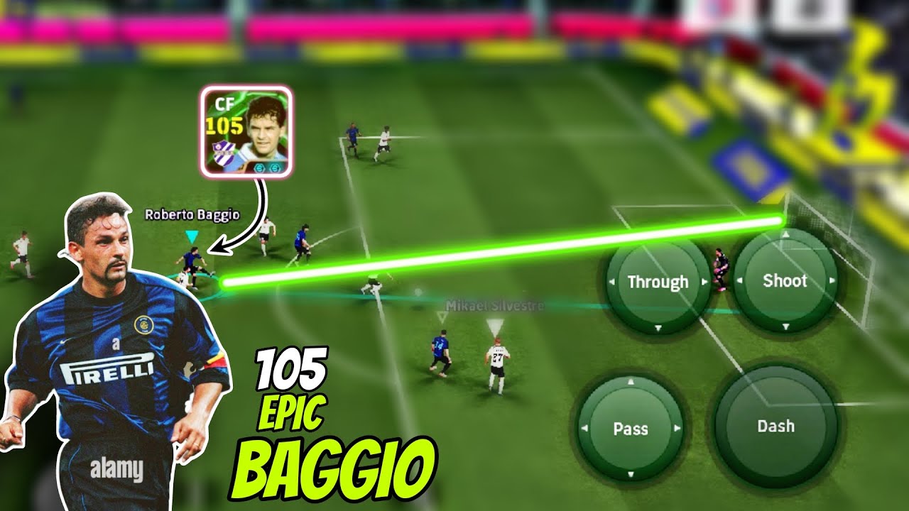 🔥The Goat Roberto Baggio Was Unstoppable🔥| Acceleration 102🚀| Finishing 96☠️| Lets Review🫡....
