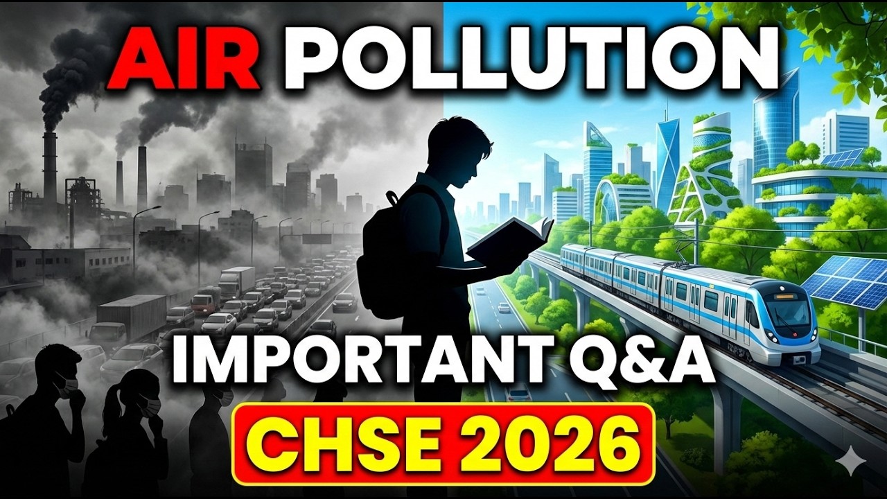 Air Pollution Important Questions & Answers | CHSE 2026 Value Education in English
