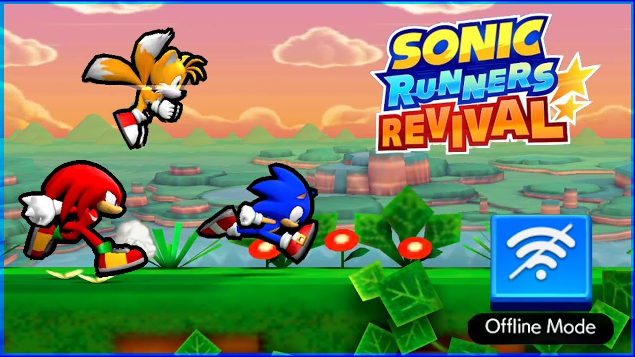 Sonic Runners Revival | Offline Mode Gameplay
