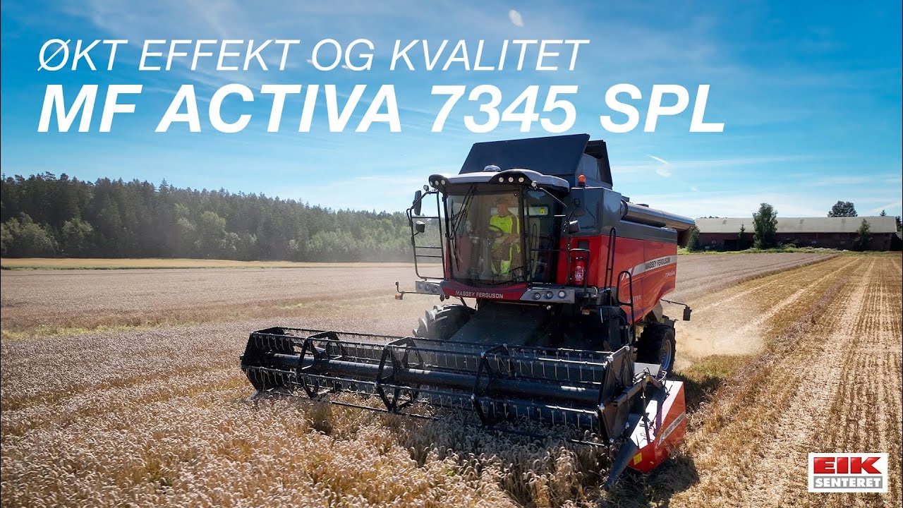 MF Activa S - Den ultimate skurtreskeren for allsidig og effektiv innhøsting