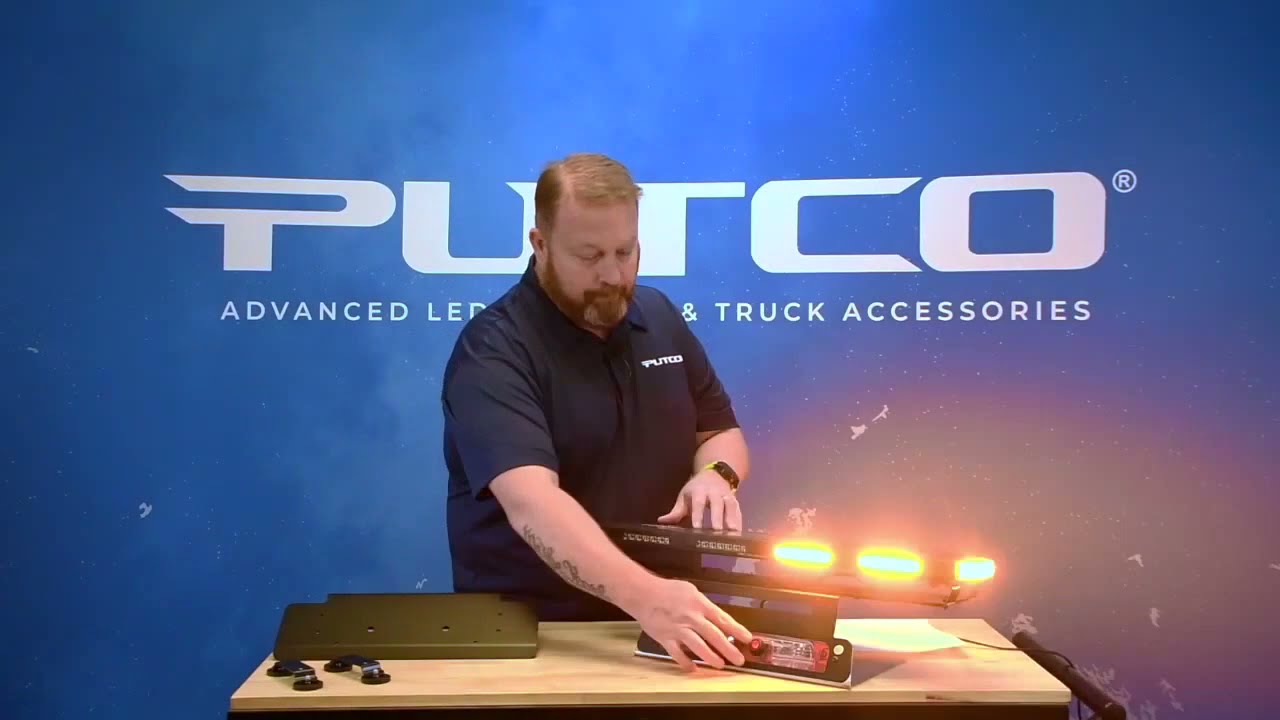Putco Hornet Amber & White Rooftop Work Truck Lights
