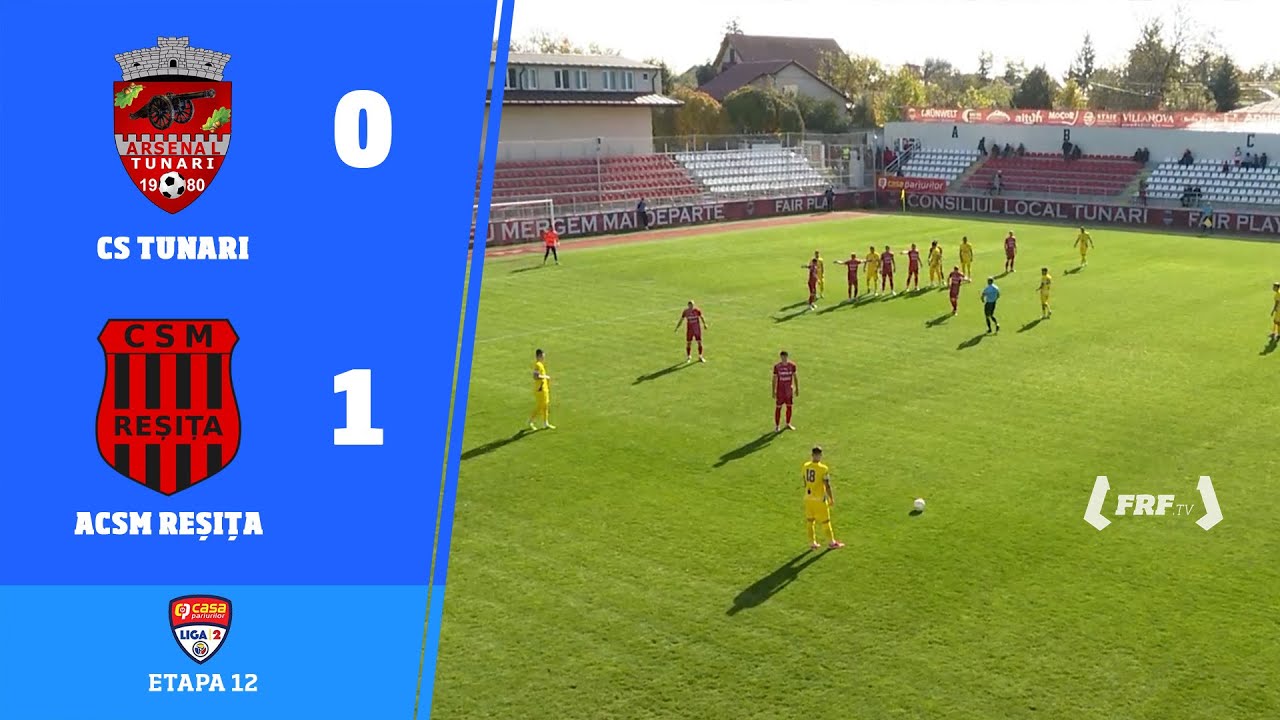 Liga 2 Casa Pariurilor, Etapa 12: CS Tunari - ACSM Reșița, 1.11.2025
