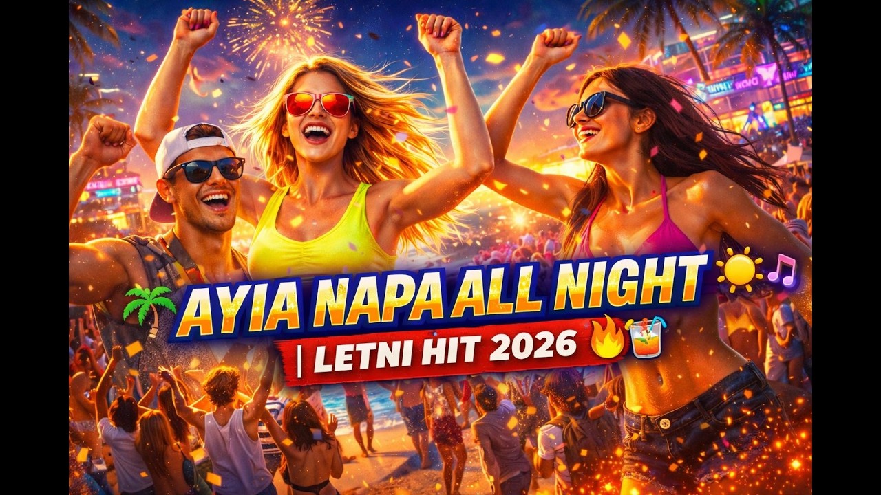 AYIA NAPA ALL NIGHT 🌴☀️🎶 | LETNI HIT 2026 🔥🍹