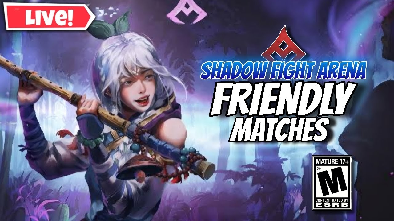 SHADOW FIGHT 4 ARENA FRIENDLY MATCHES AND RANK PUSH // FUN live stream