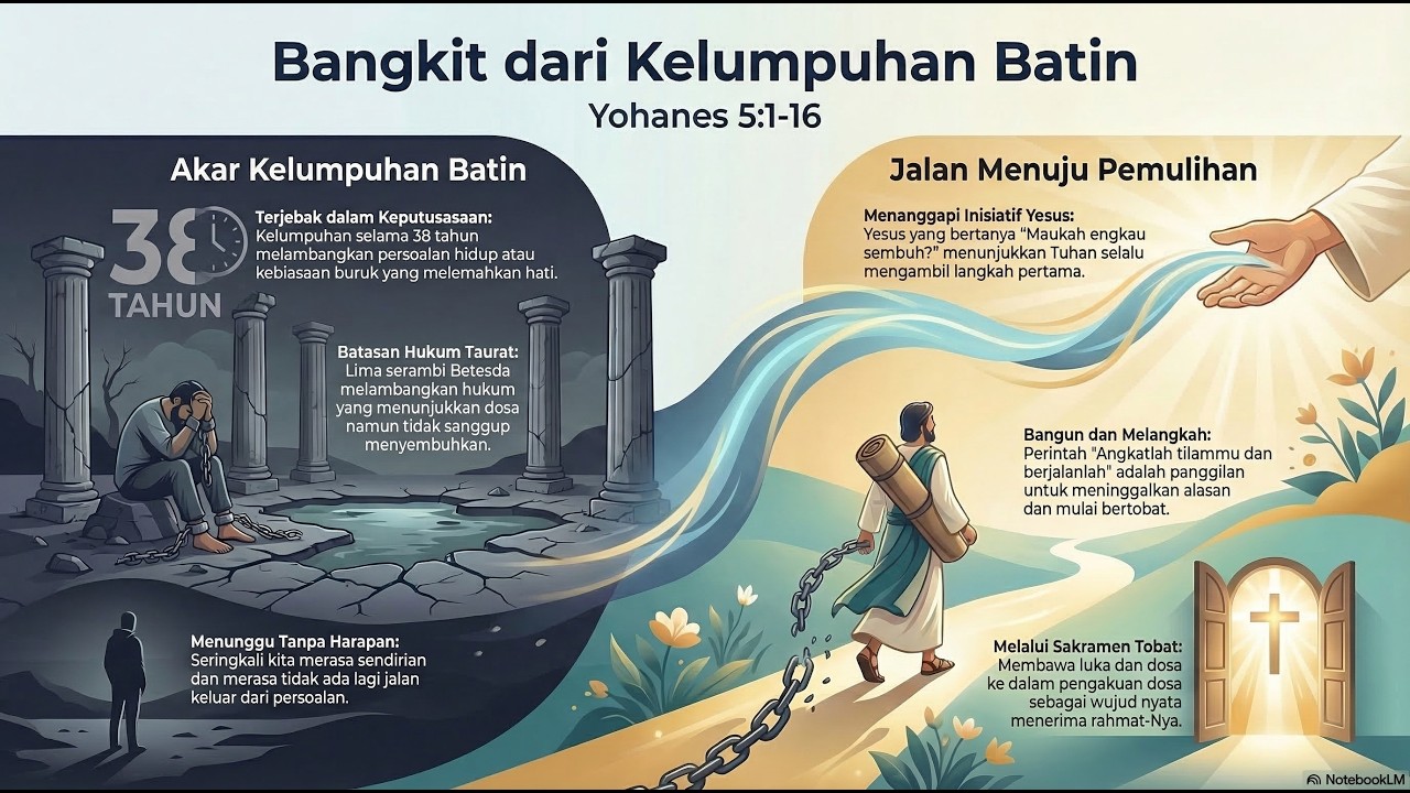 Renungan Selasa Pekan Prapaskah 4 - Bangkit dari Kelumpuhan Batin
