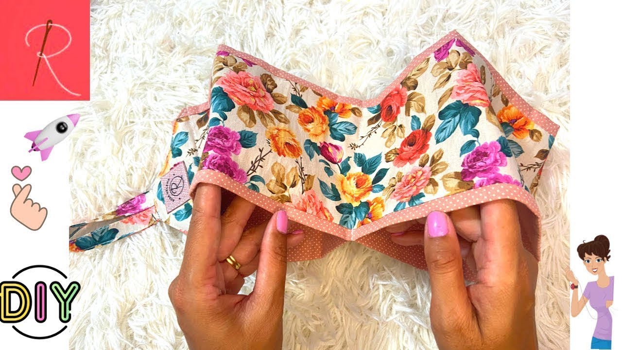 COMO FAZER UM PORTA PAPEL HIGIÊNICO 🌟 COSTURA CRIATIVA 🌟 CANAL DA ROSA