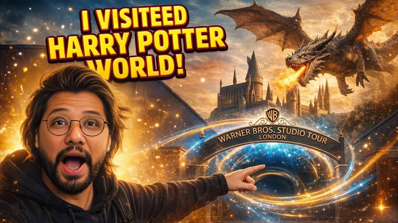 I Visited the Real Harry Potter World in London⚡ | Warner Bros Studio Tour Vlog