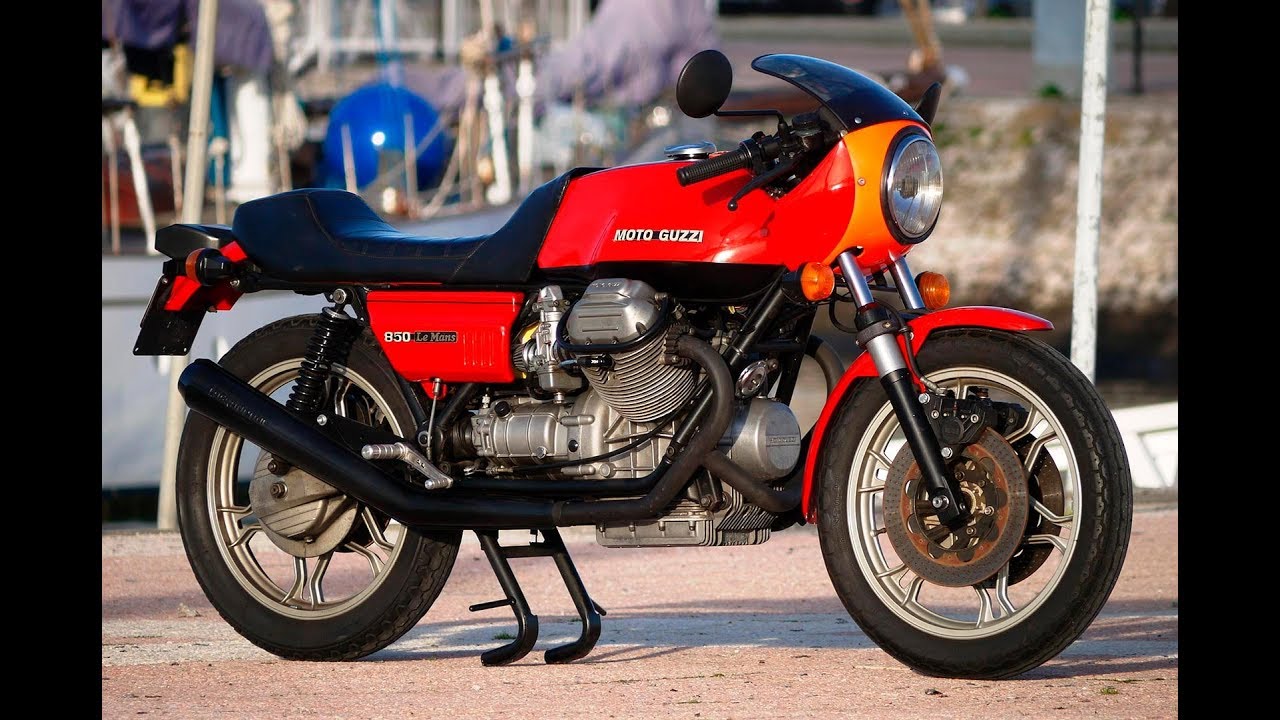 1975 Moto-Guzzi 850 Le Mans I - onboard video