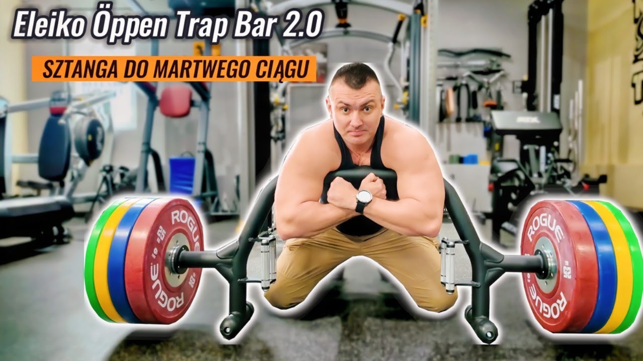 Eleiko Öppen Trap Bar 2.0 - SZTANGA DO MARTWEGO CIĄGU