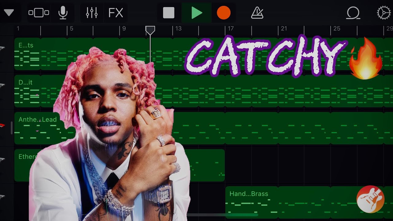 How to make a FIRE TRAP Beat on GarageBand iOS! (2023)