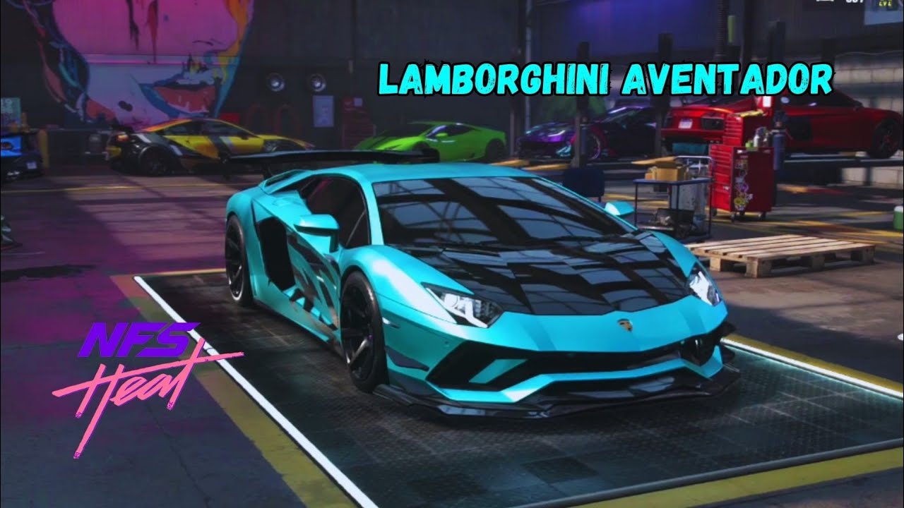 NEED FOR SPEED HEAT CARRERAS CON EL LAMBORGHINI AVENTADOR