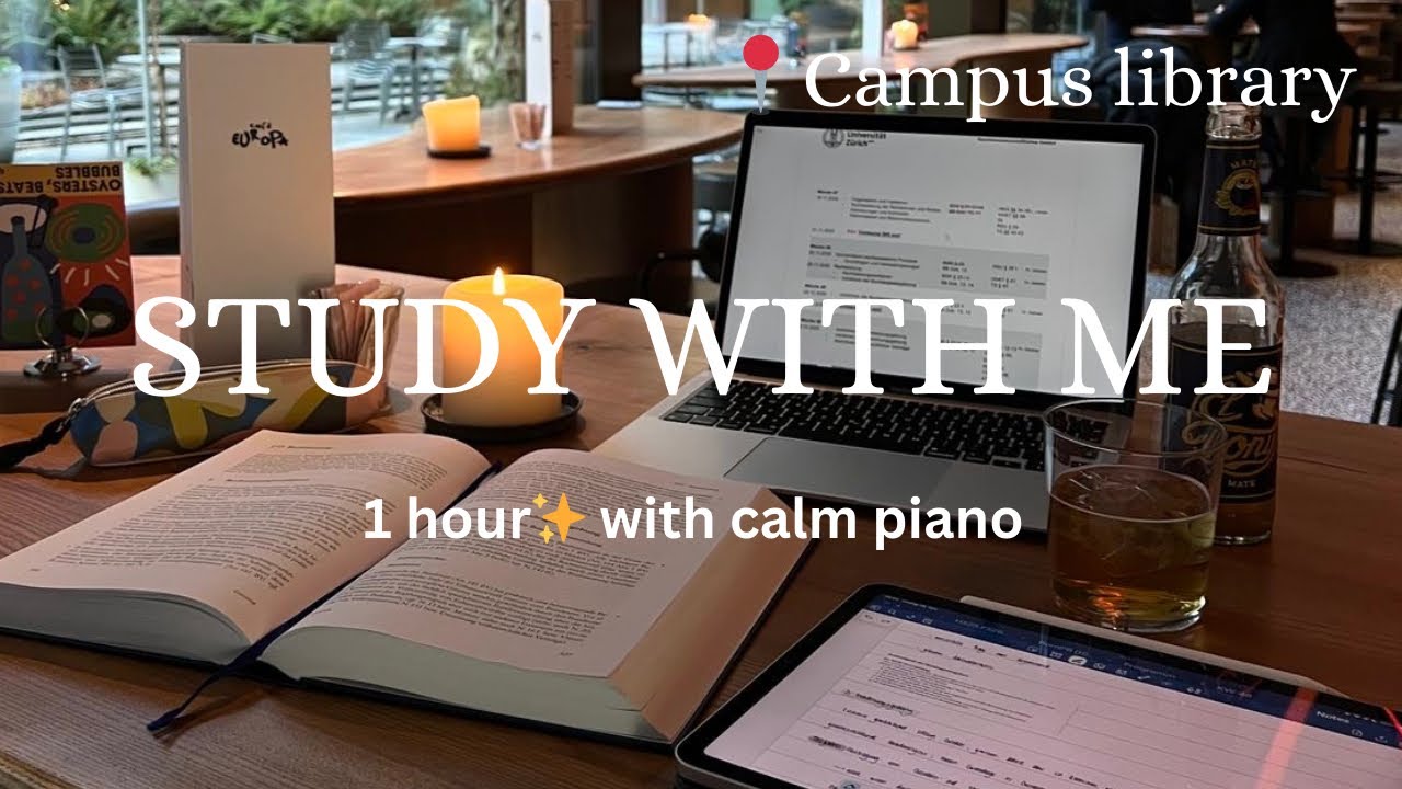 Study With Me For A Quick 1 Hour | 溫書好幫手
