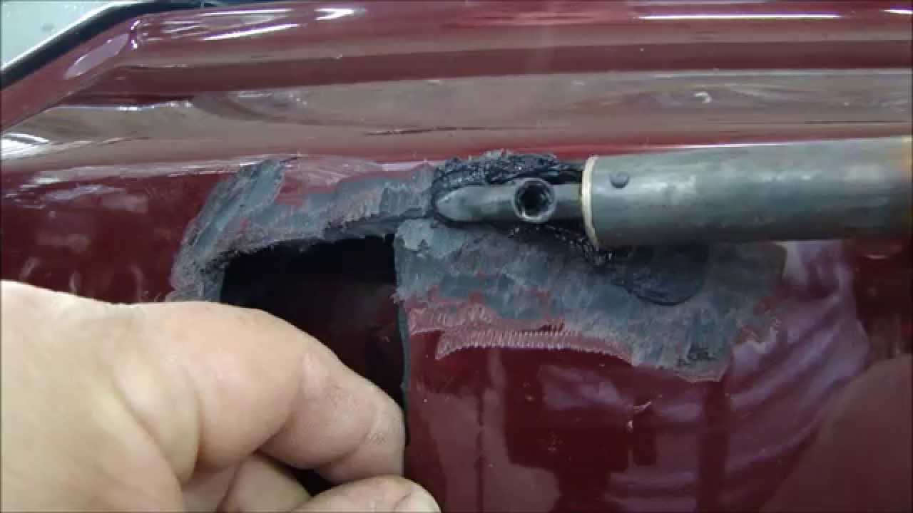 Welding Urethane Plastic Bumper Covers