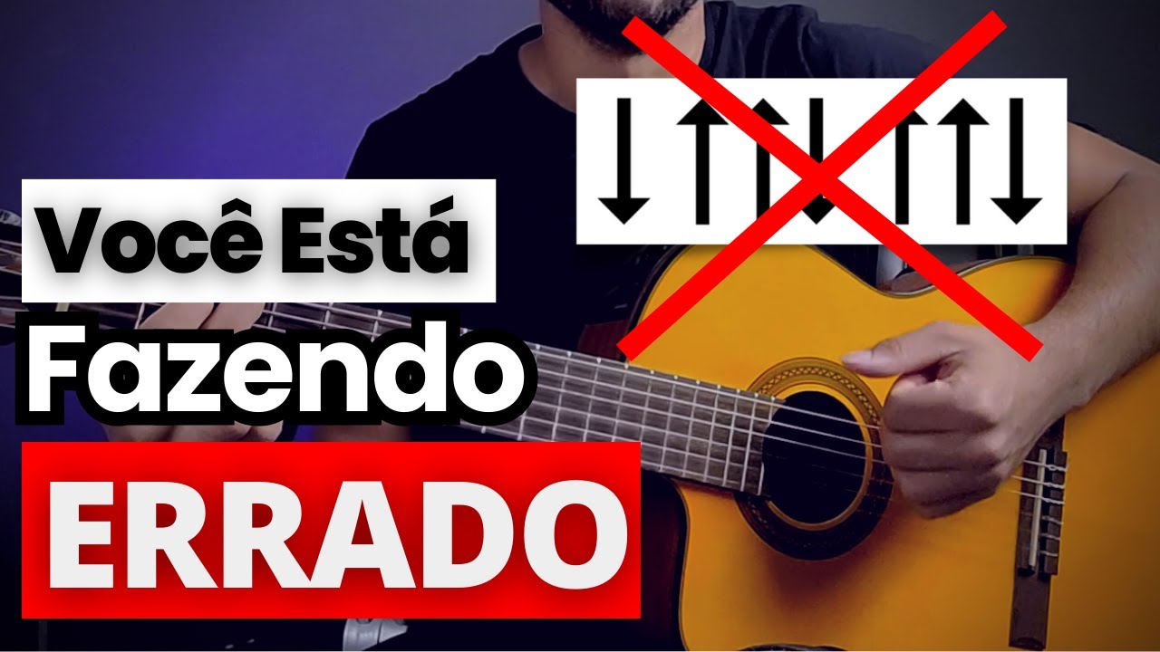 É Por Isso Que Você Trava Nas Batidas... [DESCUBRA O SEGREDO PARA TOCAR QUALQUER RITMO NO VIOLÃO]