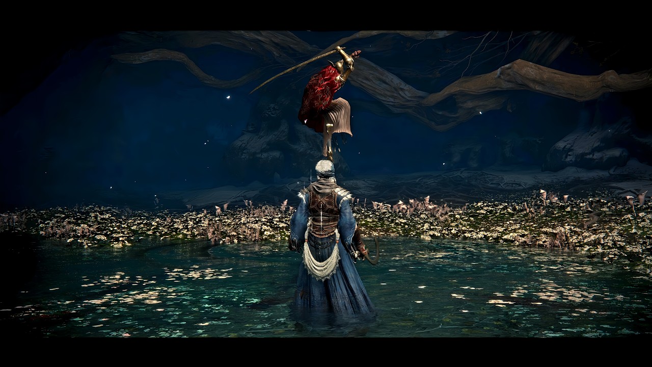 Malenia Meets Her Master - The Blind Swordsman | No Hud Cinematic