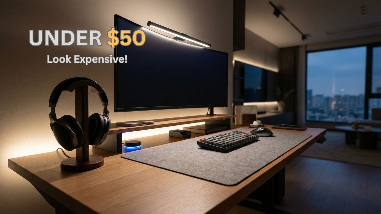 5 Desk Setup Accessories Under $50 That Look Expensive (2026)
