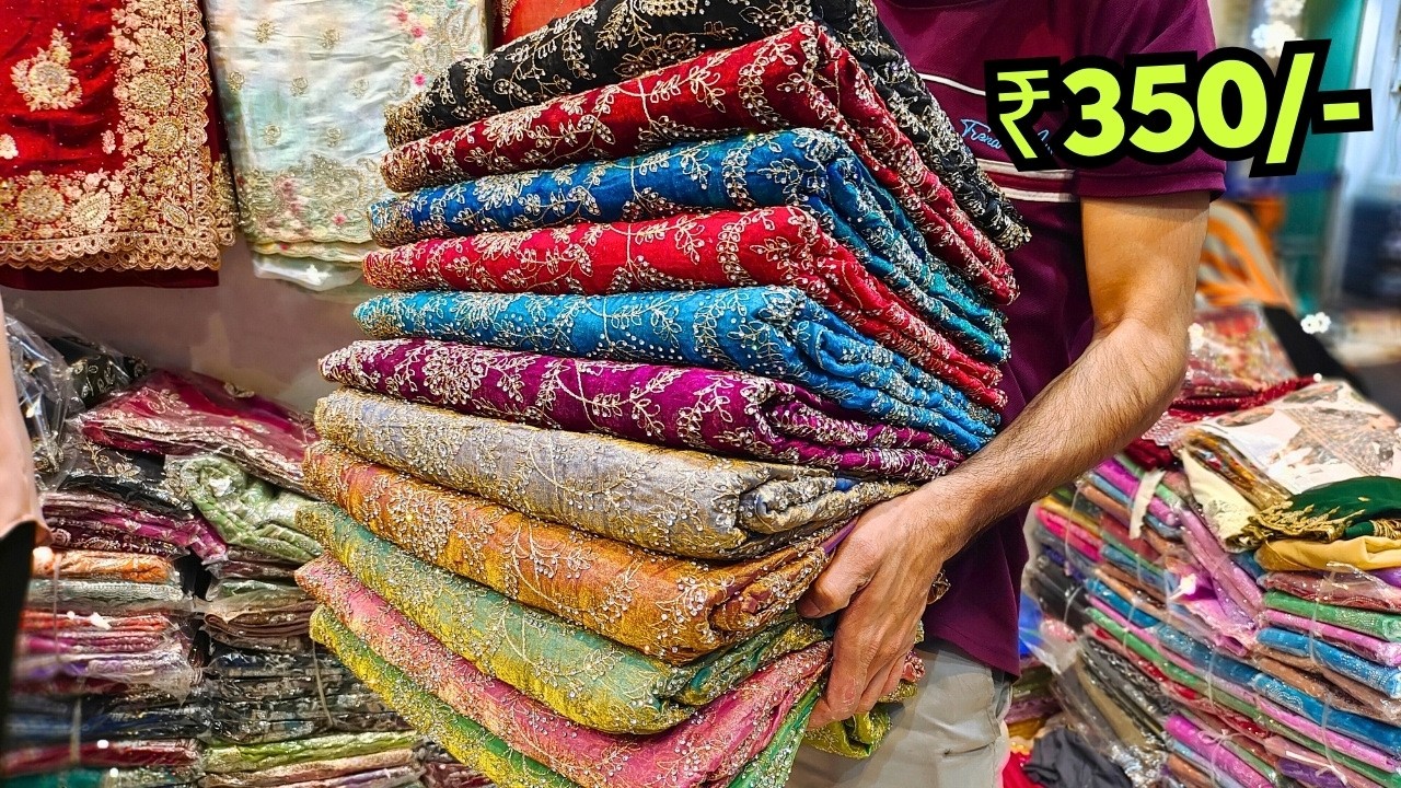 Wedding Sarees  ₹350/- 😱 Fendi Silk Sarees Wholesale Hyderabad