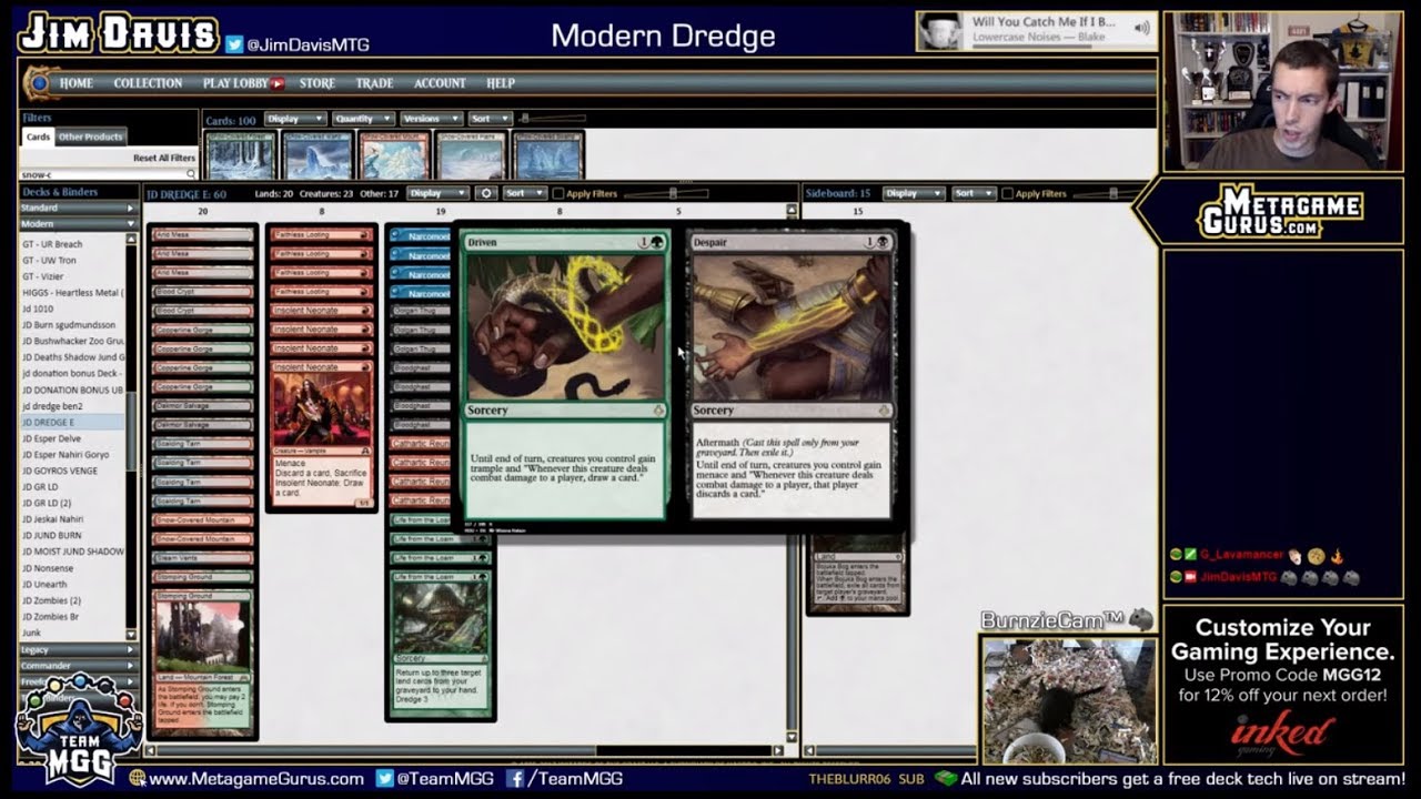 Is Driven/Despair good in Modern Dredge? 9/13/2017 Stream