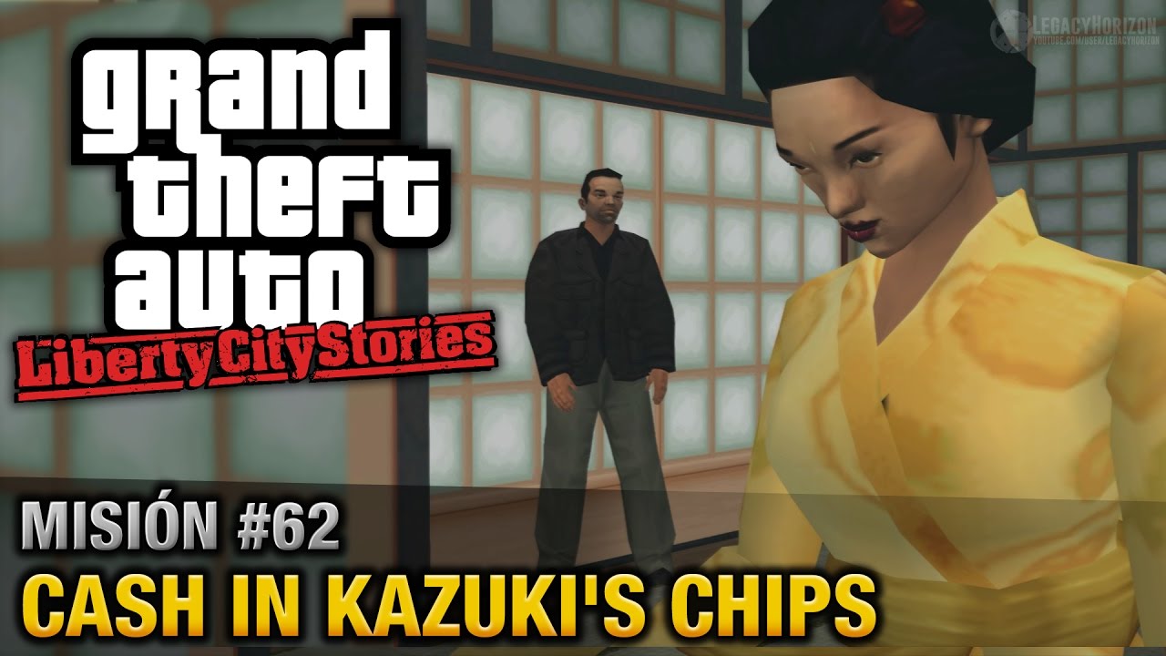 GTA Liberty City Stories - Misión #62 - Cash in Kazuki's Chips (Español/Sin Comentario - PCSX2)