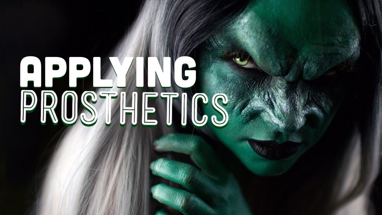 How to apply special effects prosthetics