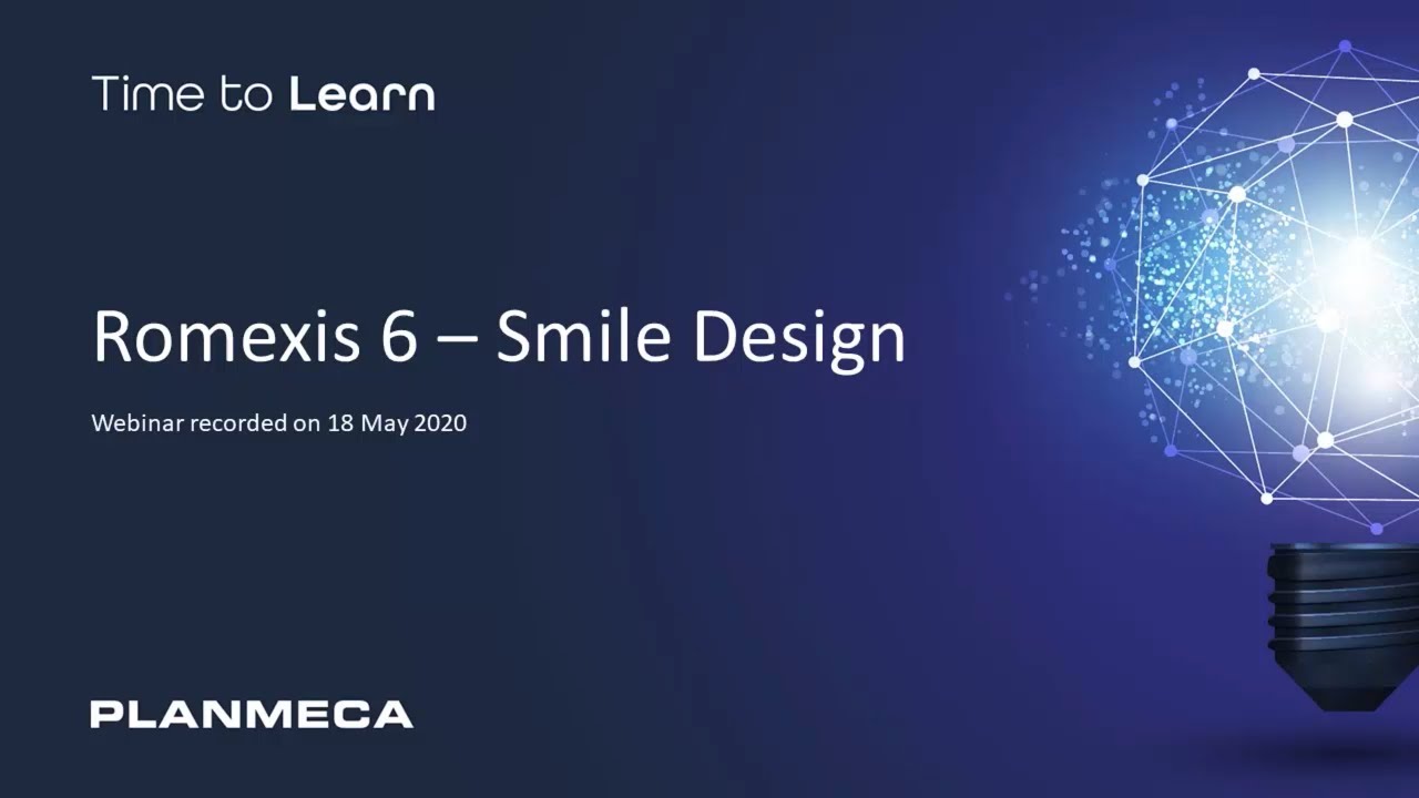 Webinar: Romexis 6 - Smile Design