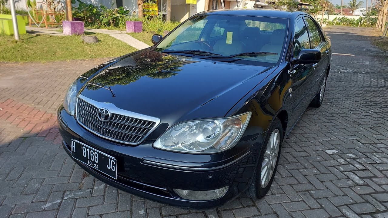 Camry 3.0 V 2004 Antik Kilometer 70 ribu asli Tangan pertama, pesanan juragan jawa timur