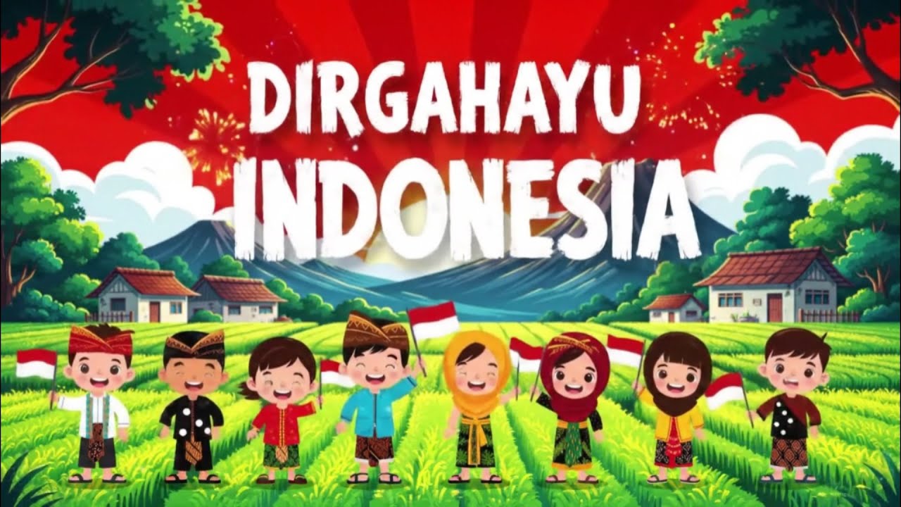 Lagu Hari Merdeka Versi Anak-anak | Ceria & Semangat 17 Agustus! 🇮🇩✨
