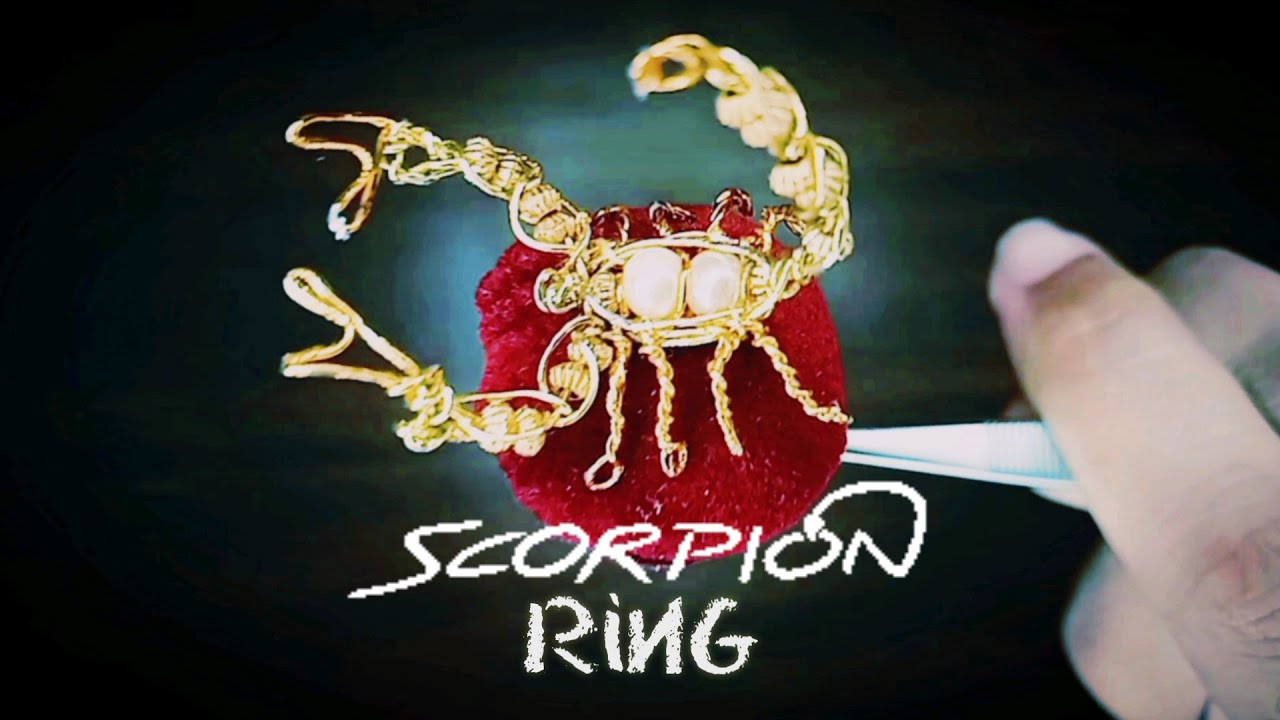 Scorpion King 👑 | How To Make A Scorpion Ring | Ring Tutorial 💍