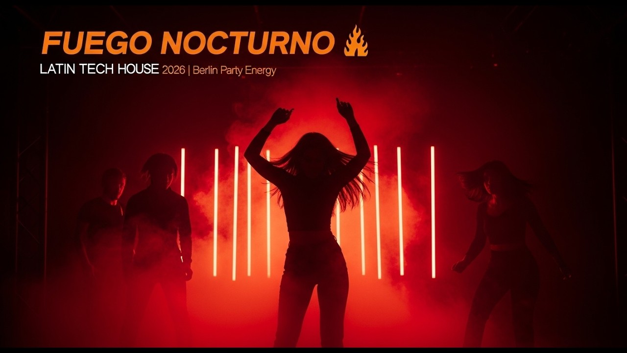 Fuego Nocturno 🔥 | Latin Tech House – Berlin Party Energy (4K 2026)