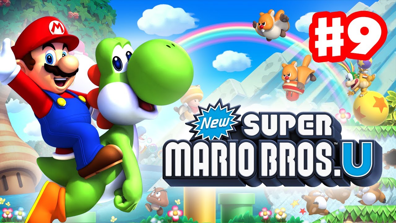 New Super Mario Bros. U - Walkthrough Part 9 - Haunted Shipwreck (World 3) (Wii U Gameplay)