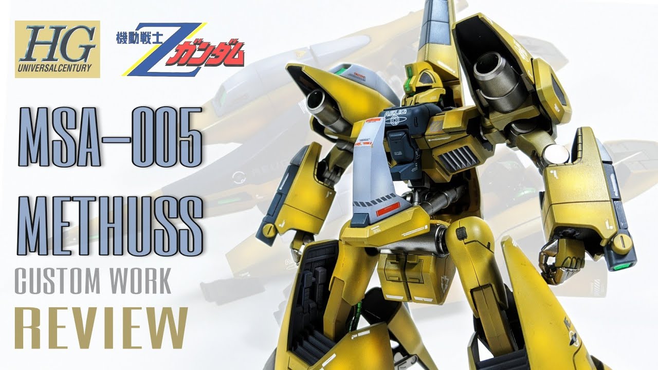 HGUC MSA- 005 METHUSS CUSTOM WORK - review (Unsung Classic Kit)