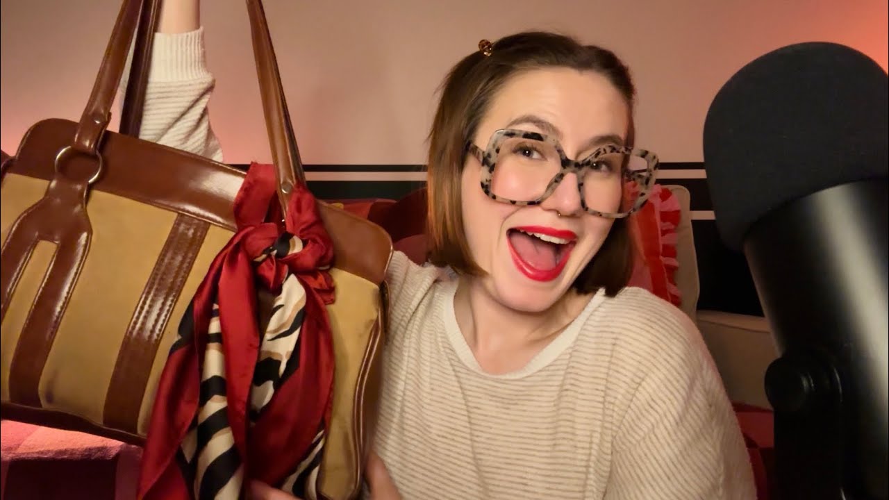What’s in my bag 👜​ ASMR FR