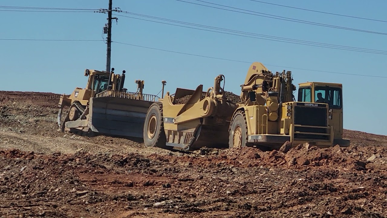 CAT 651 scrapers