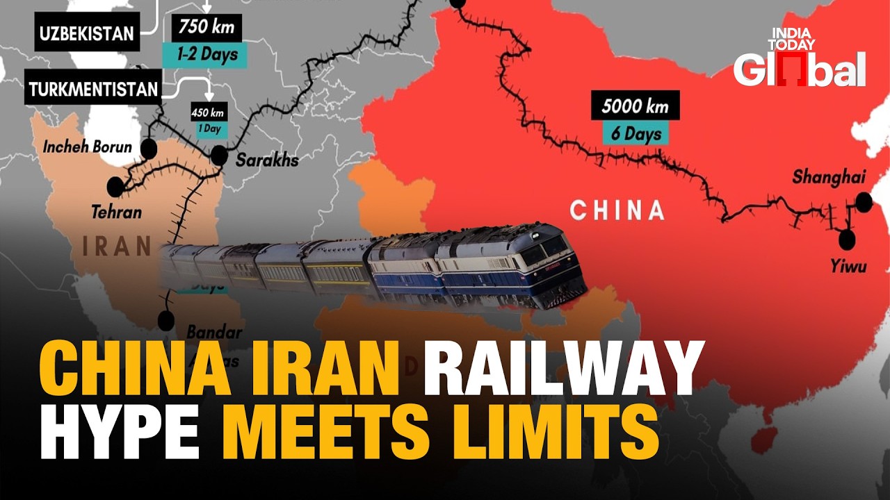 China-Iran Rail Corridor Oversold Bottlenecks Limit Oil Flow and Strategic Advantage