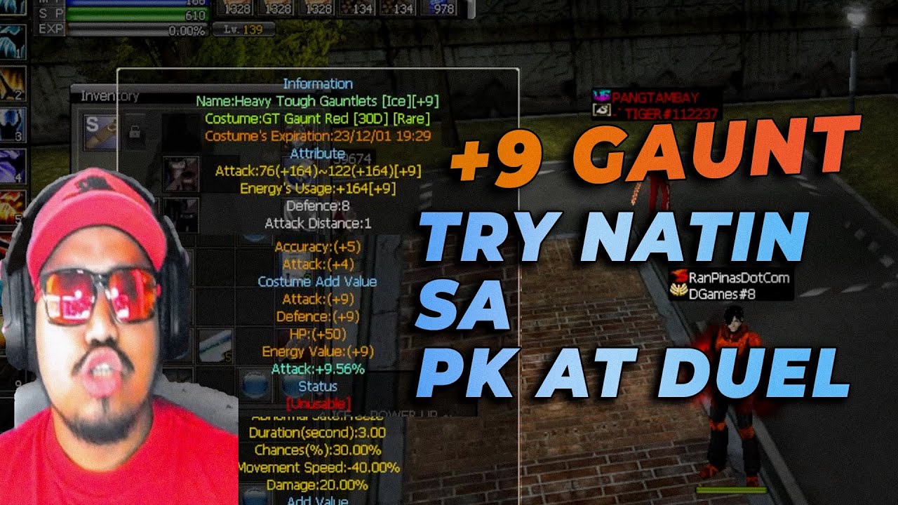 +9 Weapon for PK at Duel sa RAN Online Pinas | MMORPG | PC Game | Classic Game