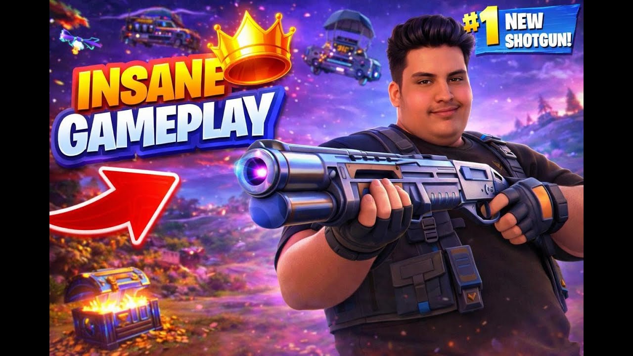 لعبة فورت نايت سكواد عشوائي اشغلني عل الشدقن 😂😂