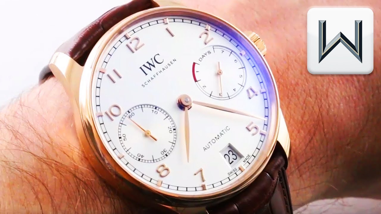 IWC Portugieser Automatic 7-Day (IW5007-01) Luxury Watch Review