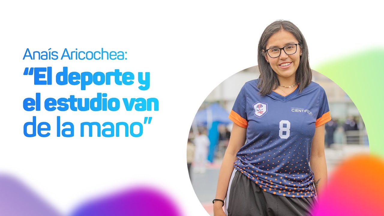 Anaís Aricochea: “El deporte y el estudio van de la mano”.
